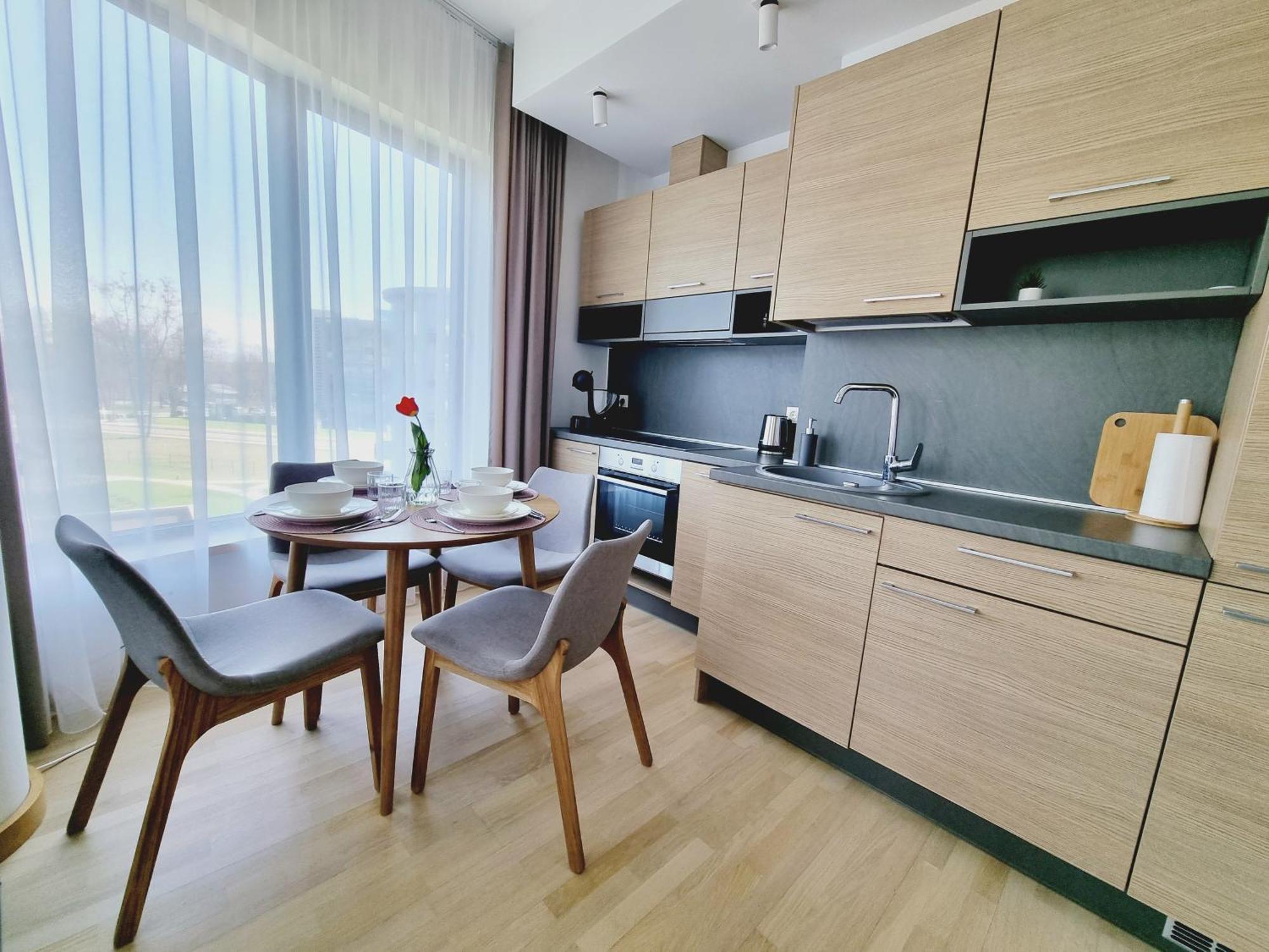 Melodija Apartments In Druskininkai Center Εξωτερικό φωτογραφία